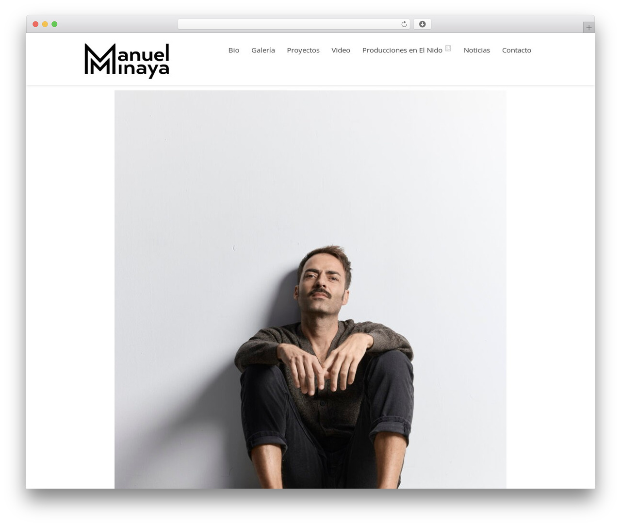 OneUp theme WordPress - manuelminaya.es
