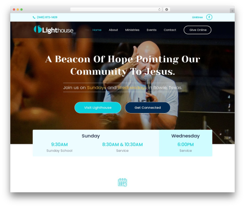 WordPress theme Divi - lighthouseassembly.tv
