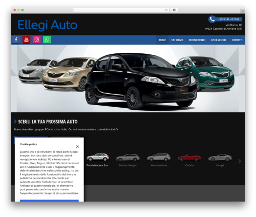 WordPress theme GestionaleAuto.com - ellegiauto.com