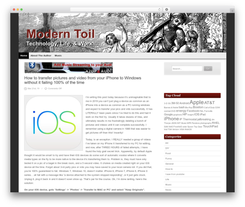 WordPress theme multi-color - moderntoil.com WordPress theme multi-color - moderntoil.com