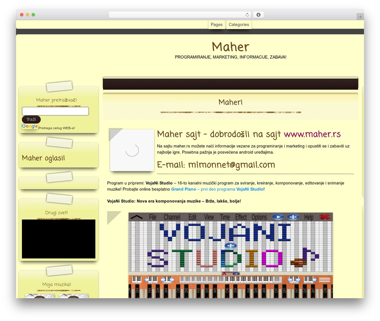 WordPress theme Suffusion - maher.rs WordPress theme Suffusion - maher.rs