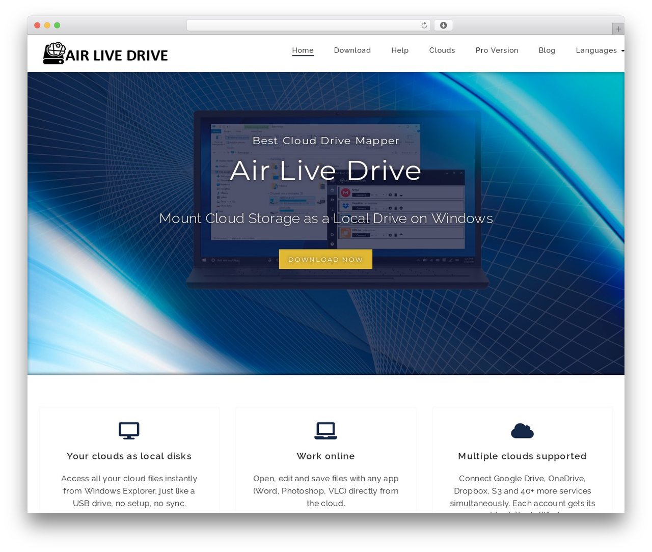 WP theme Integral - airlivedrive.com