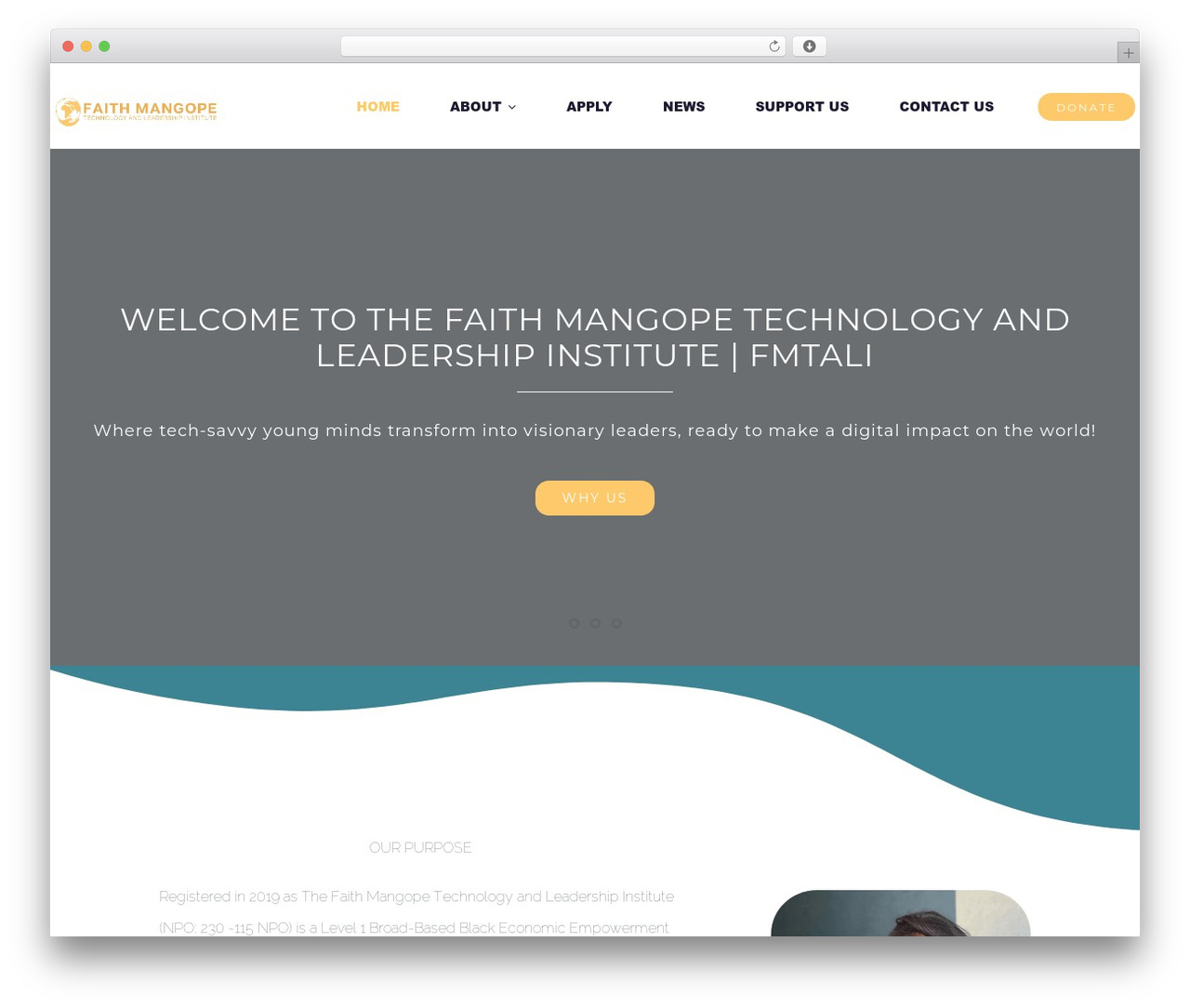 Avada WordPress theme - fmtali.com