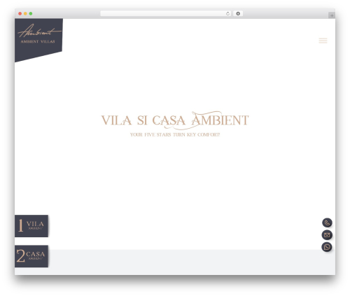 Booking calendar com WordPress plugin - vilaambient.ro