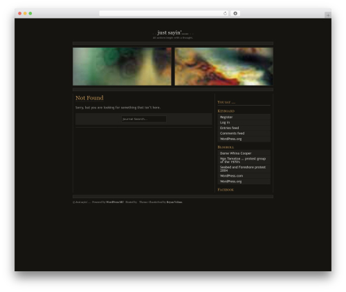 ChaoticSoul WordPress theme design - myramckay.blogtown.co.nz