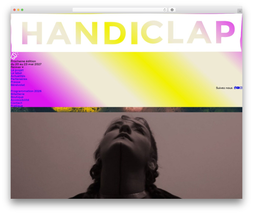 Handiclap WordPress theme - handiclap.fr