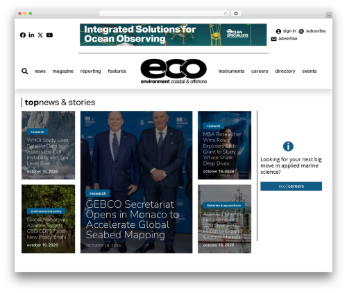 Cookiez WordPress plugin - ecomagazine.com