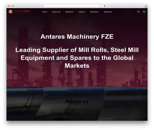nkmz2 WordPress theme - antaresmachinery.com