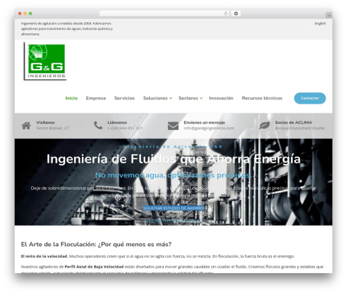 Physio-qt WordPress theme - agitador.es