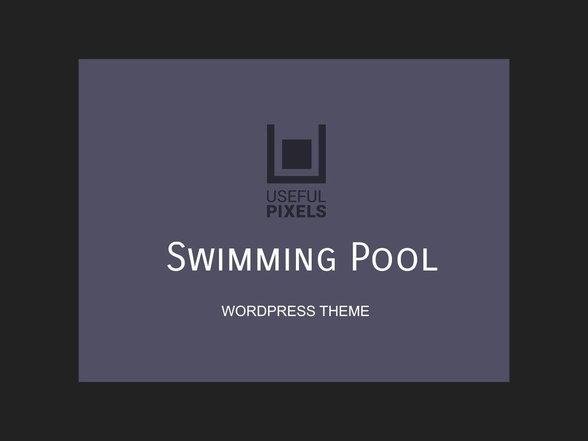 SwimmingPool WordPress theme SwimmingPool WordPress theme