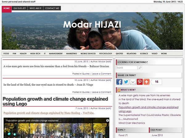 Theme WordPress ModarHijaziTheme