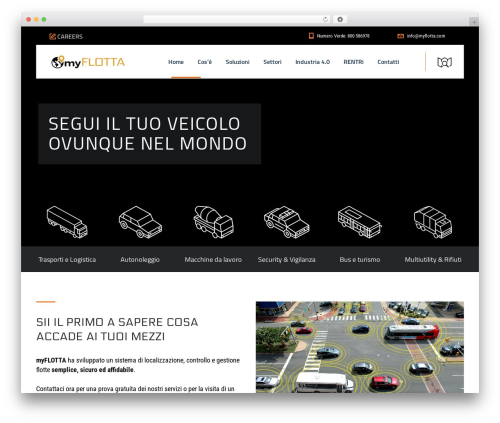 Theme WordPress Transcargo - myflotta.com