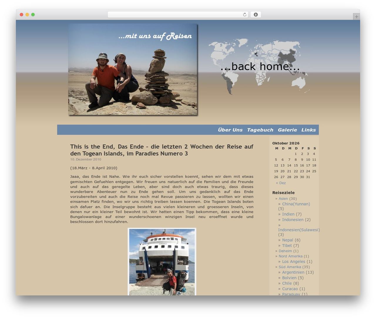 Theme WordPress WordPress Default - mitaufreisen.info