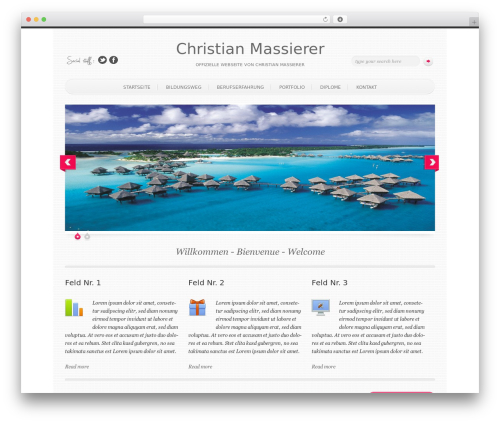 WordPress theme SimplenBright - massierer.fr