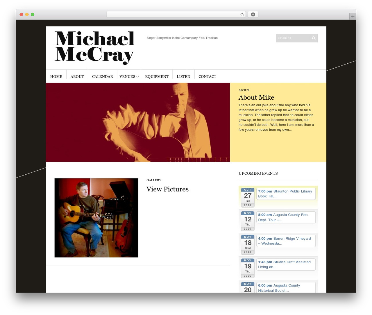 WordPress website theme Sight - mmccray.com WordPress website theme Sight - mmccray.com