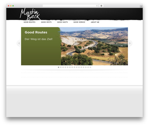 WordPress website theme WordPress Theme 1142 - martinbeck.de