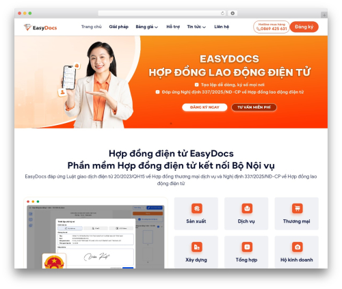 WP theme Easydocs - easydocs.vn
