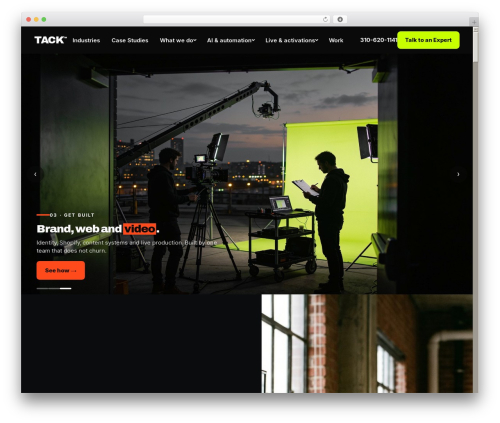 WP theme Uncode - tackmedia.com