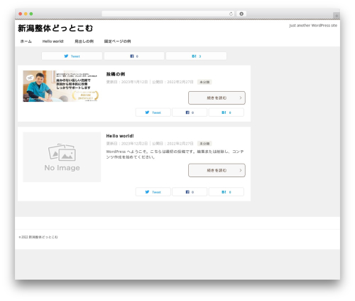 賢威8.0（子テーマ） WordPress theme - niigata-seitai.com