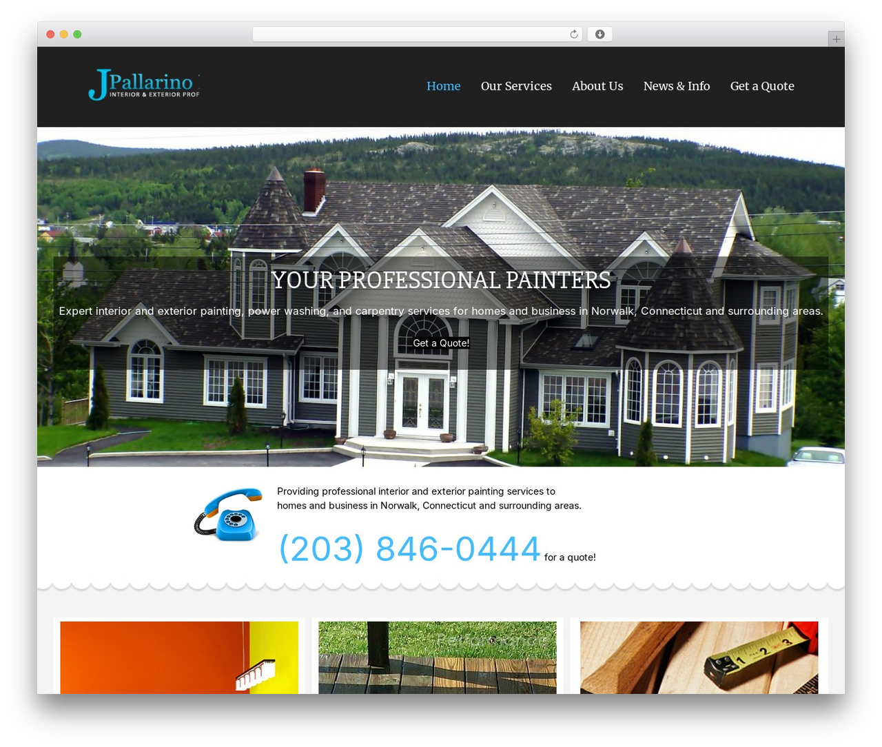 Beaver Builder Theme WordPress theme - jpallarinopainting.com