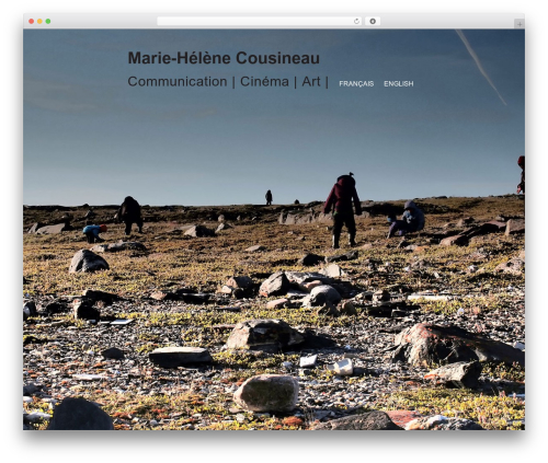 Blank Responsive WordPress theme - mariehelenecousineau.com