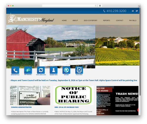 Google Maps made Simple (wp-gmappity-easy-google-maps) free WordPress plugin - manchestermd.gov