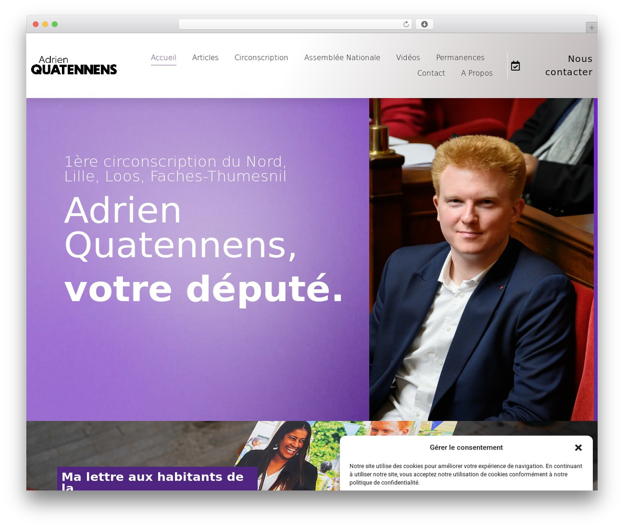 Theme WordPress Hello Elementor - adrienquatennens.fr
