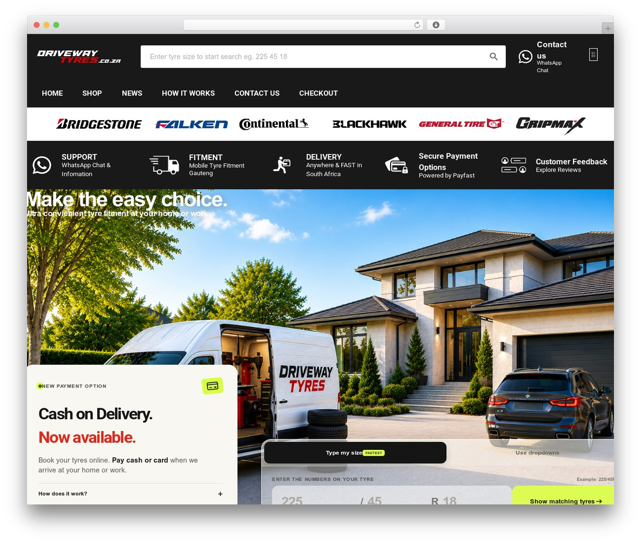 Theme WordPress Phlox - drivewaytyres.co.za