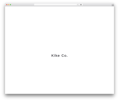 WordPress theme Arnold - kikeco.com