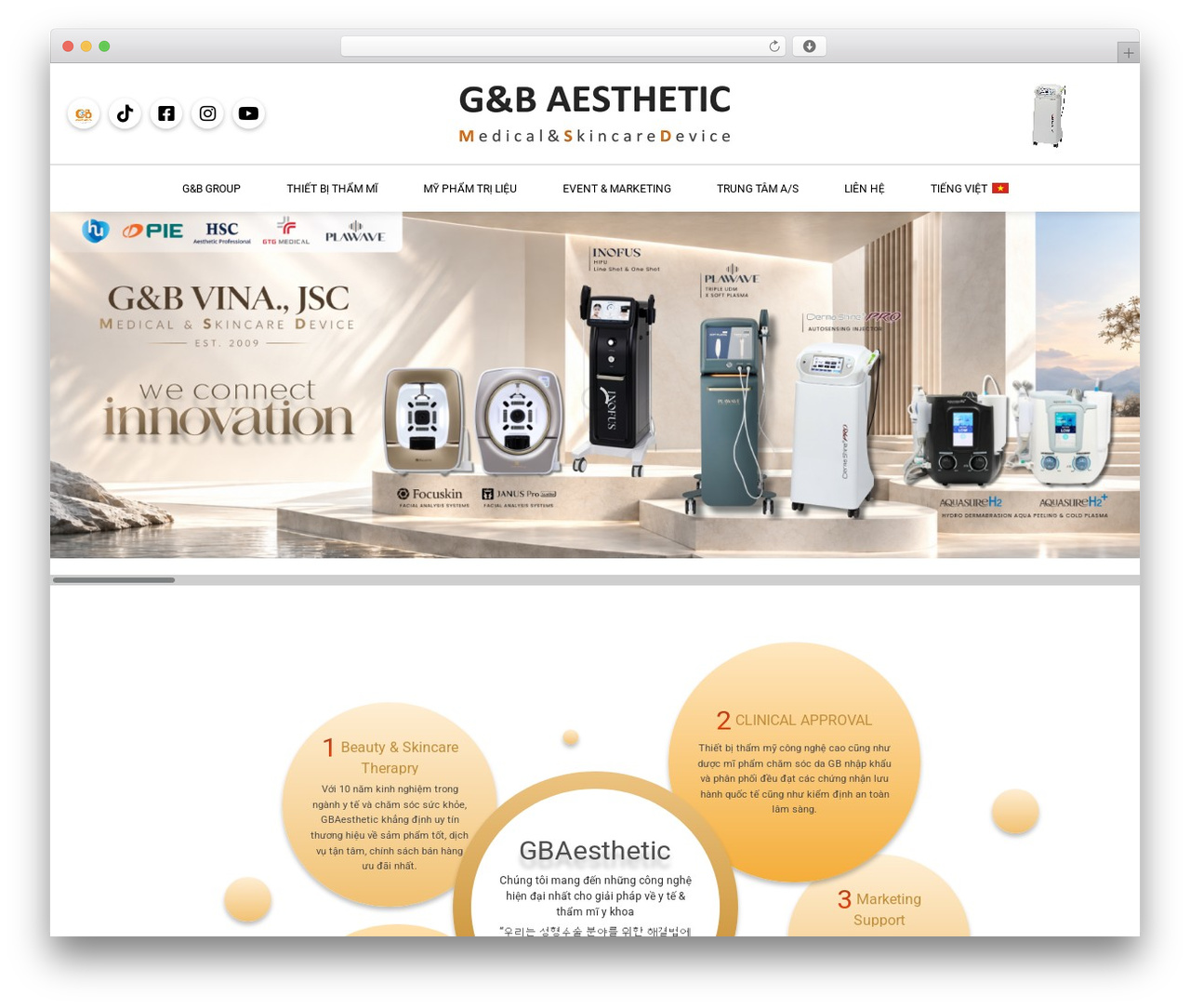 WordPress theme Flatsome - gnbskincare.com