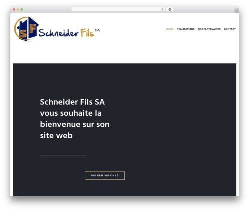 Archus top WordPress theme - schneiderfils.ch
