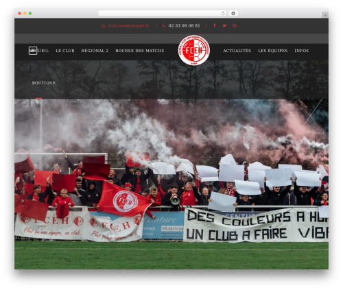 BigSlam WordPress theme design - fceh.fr