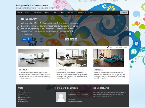 Boot Store WordPress store theme by TheCartPress team