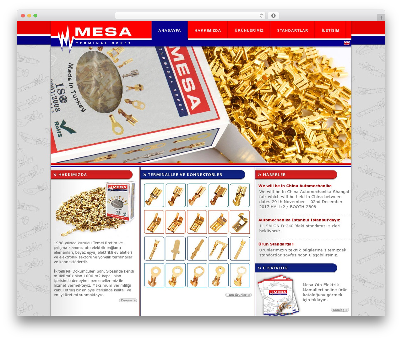 DTH best WordPress theme - mesaotoelektrik.com.tr