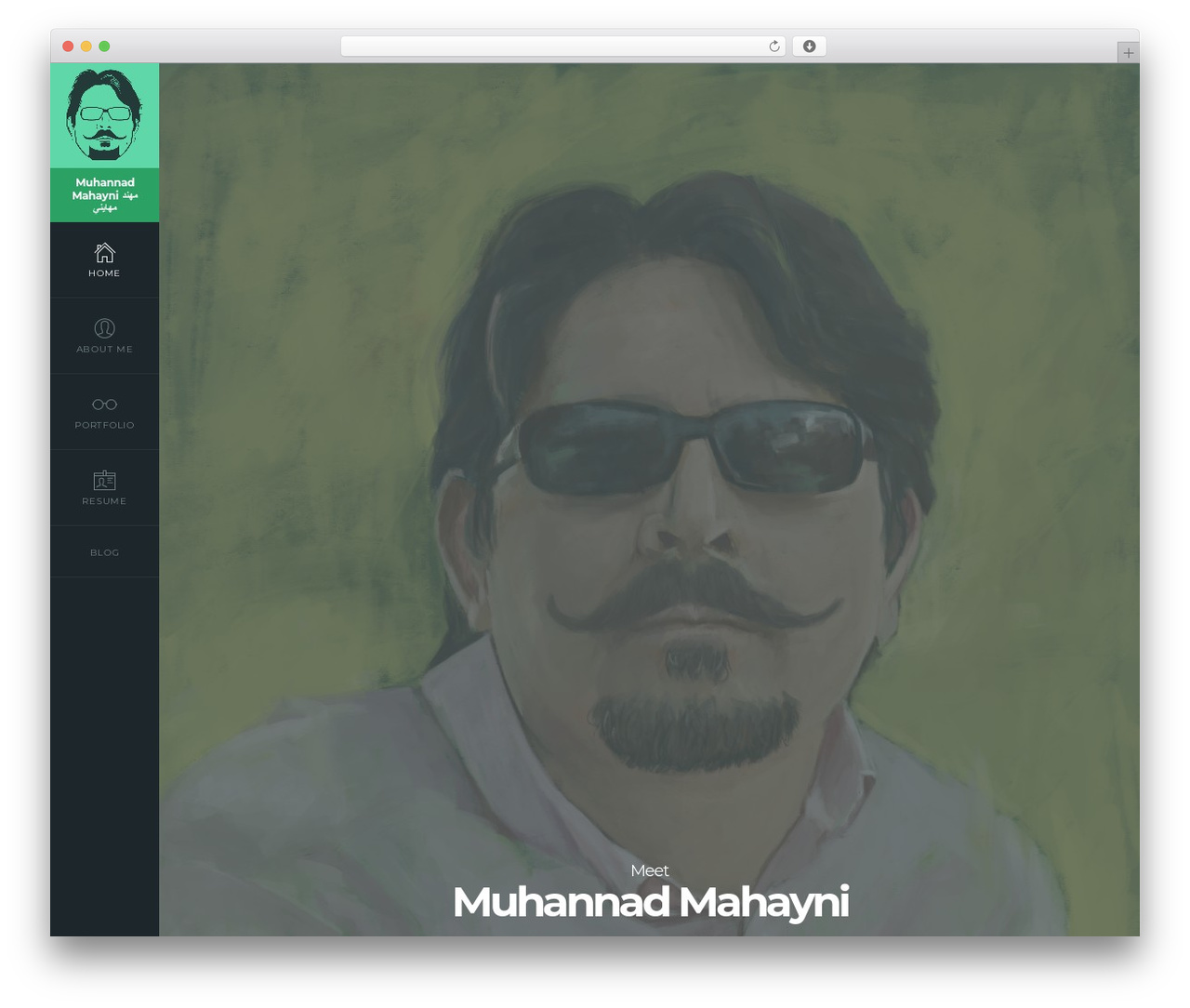 Empathy WordPress theme - mahayni.me