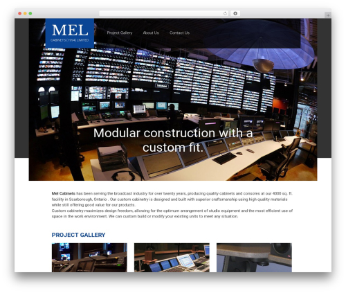 mel WordPress theme - melcabinets.com