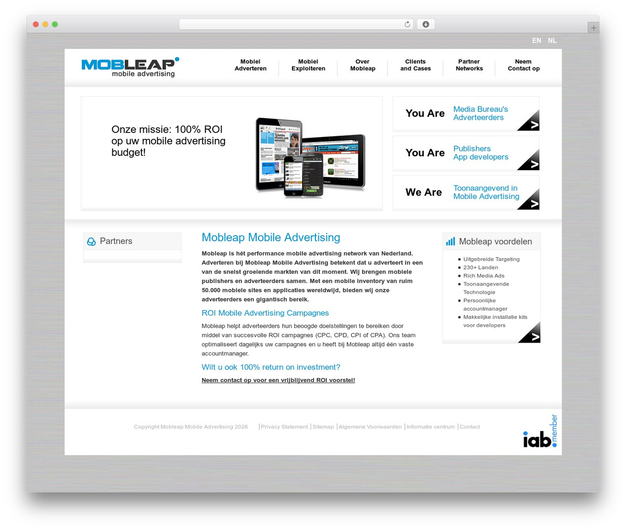 Mobleap WordPress theme - mobleap.nl