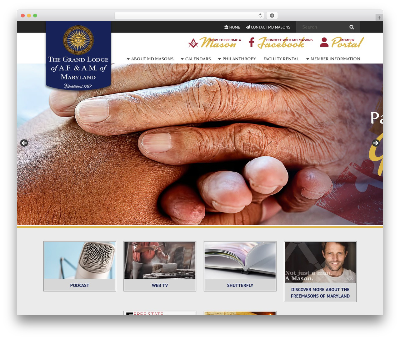 PresenceBuilders Theme2 WordPress theme - mdmasons.org