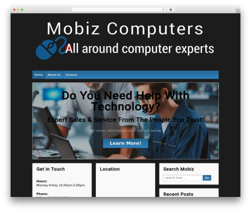 Responsive Pro theme WordPress - mobiz.us
