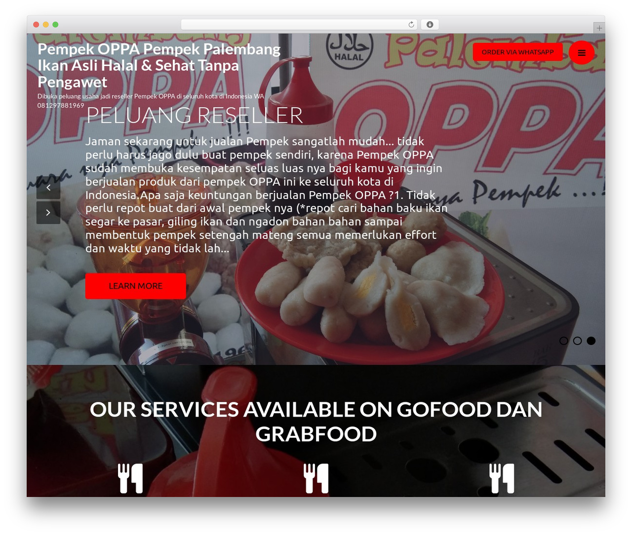 Resto WordPress theme - pempekoppa.com Resto WordPress theme - pempekoppa.com