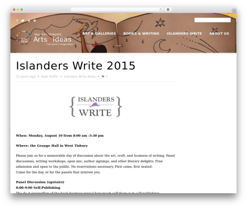 Tempest WordPress theme - mvartsandideas.com/2015/06/islanders-write-returns Tempest WordPress theme - mvartsandideas.com/2015/06/islanders-write-returns