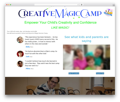 Theme WordPress Beaver Builder Theme - creativemagiccamp.com