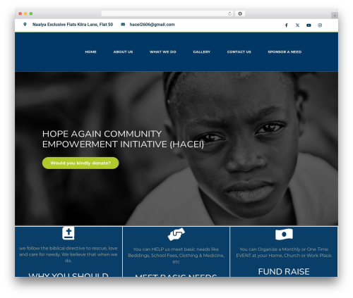 Donations block WordPress plugin - hacei.org