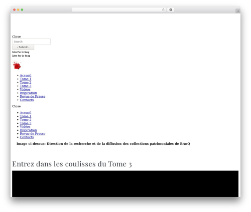 Theme WordPress Suarez - mariejoseepoisson.ca