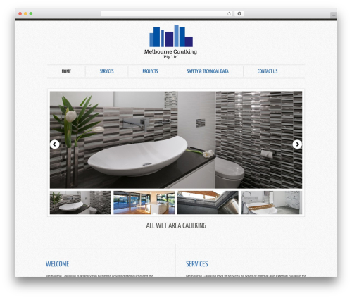 theme1670 WP theme - melbournecaulking.com.au