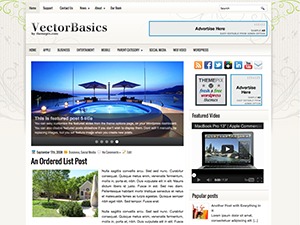 VectorBasics WP theme VectorBasics WP theme