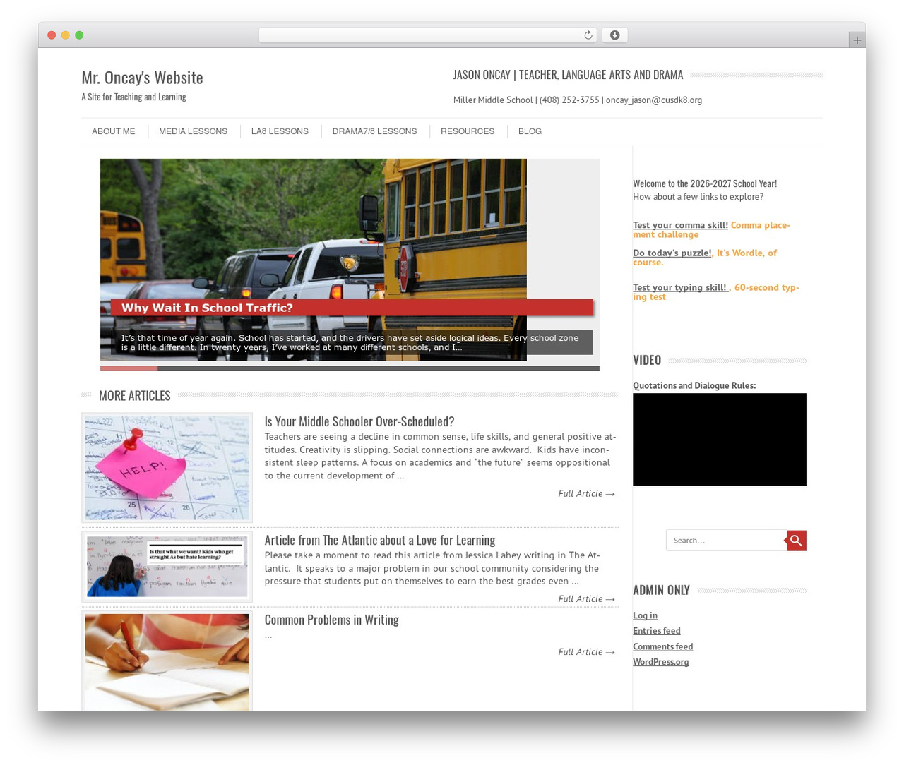 WordPress theme Leaf - mroncay.com WordPress theme Leaf - mroncay.com