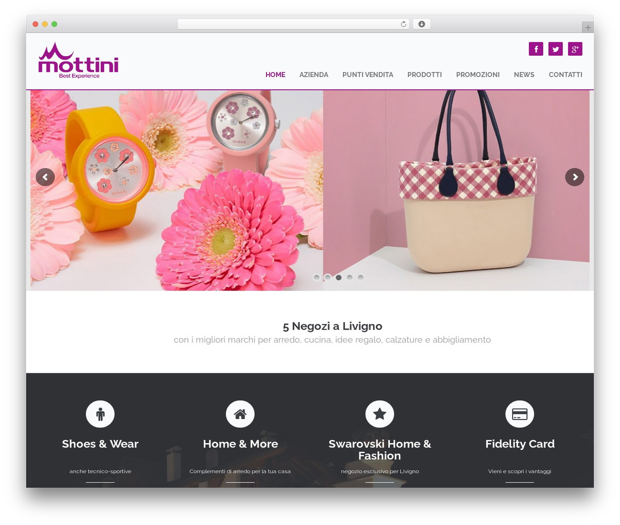 WordPress theme marble - mottini.it