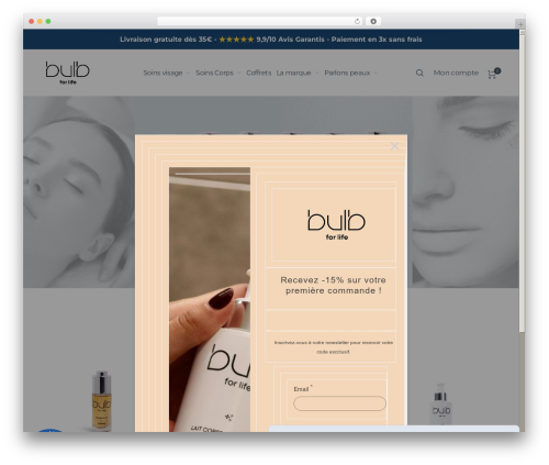 Barberry WordPress theme - bulbforlife.com
