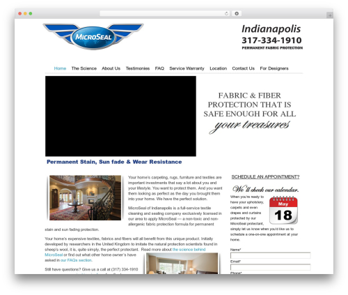 Catalyst WordPress theme for business - microsealindy.com